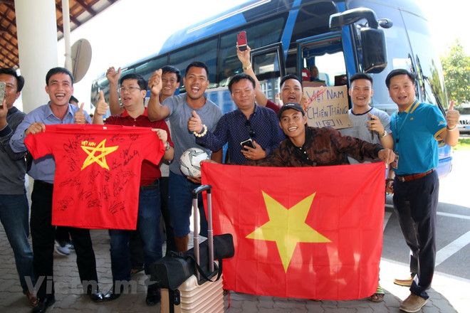AFF Suzuki Cup 2018: Tuyển Việt Nam đã có mặt tại Vientiane ảnh 2