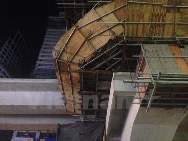 Ban quản lý dự án đường sắt trên cao xác nhận vụ công nhân bị rơi ảnh 2