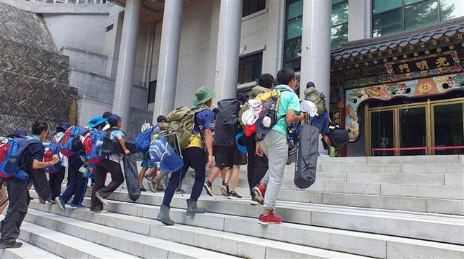 Hàn Quốc dốc toàn lực sơ tán 37.000 hướng đạo sinh tránh bão Khanun ảnh 2