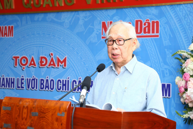 Tọa đàm ''Nhà báo Nguyễn Thành Lê với báo chí cách mạng Việt Nam'' ảnh 1