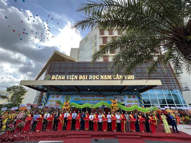 Khánh thành Bệnh viện Đại học Nam Cần Thơ quy mô 300 giường bệnh ảnh 1
