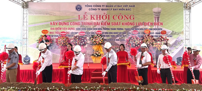Khởi công dự án đầu tư xây dựng Đài Kiểm soát không lưu Điện Biên ảnh 1