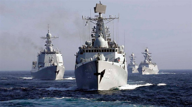 Tàu chiến Nga thực hiện cuộc tập trận lớn nhất trên Biển Bering ảnh 1