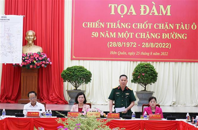 50 năm chiến thắng chốt chặn Tàu Ô: Bản hùng ca trên đường 13 ảnh 1