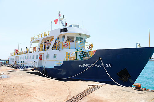 Tàu trung tốc Phan Thiết-Phú Quý đã được đưa vào sử dụng ảnh 1