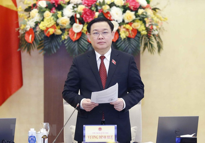 Chủ tịch QH Vương Đình Huệ: Triển khai hiệu quả hoạt động giám sát ảnh 1