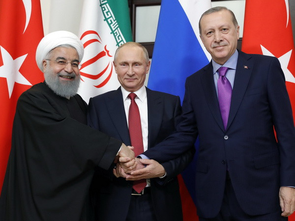 Ngoại trưởng Iran, Nga và Thổ Nhĩ Kỳ họp bàn về Syria ảnh 1