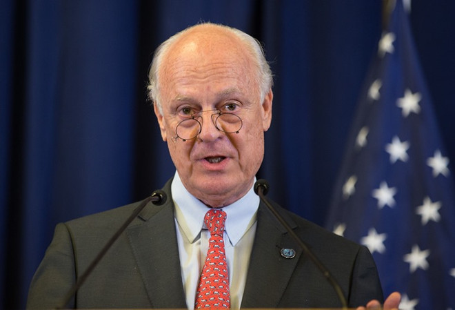 Đặc phái viên Liên hợp quốc Mistura cảnh báo nguy cơ Syria bị chia cắt ảnh 1