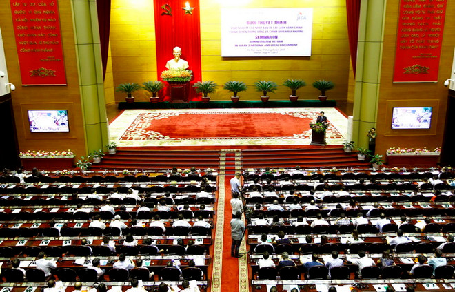 Chuyên gia Nhật Bản thuyết trình tại Hà Nội về cải cách hành chính ảnh 1