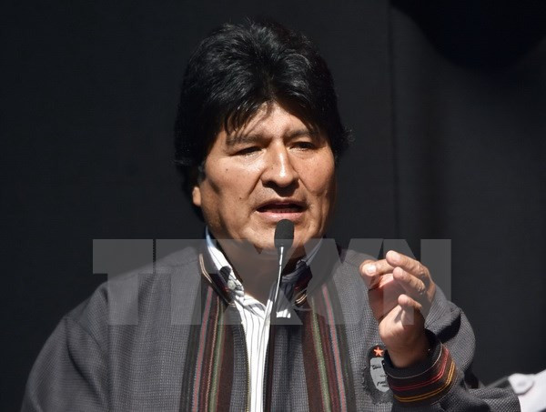 Tổng thống Bolivia Evo Morales bắt đầu chuyến công du châu Âu ảnh 1