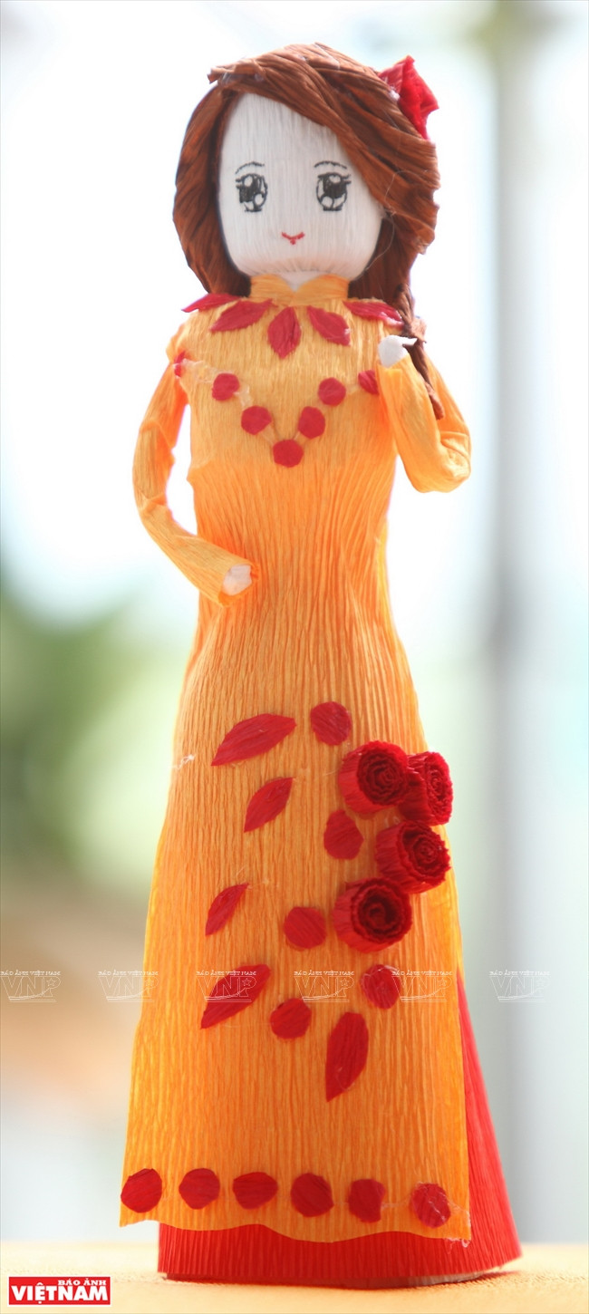 Những con búp bê giấy ngộ nghĩnh và độc đáo mang tâm hồn Việt ảnh 13