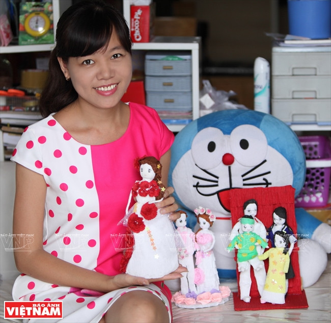 Những con búp bê giấy ngộ nghĩnh và độc đáo mang tâm hồn Việt ảnh 10