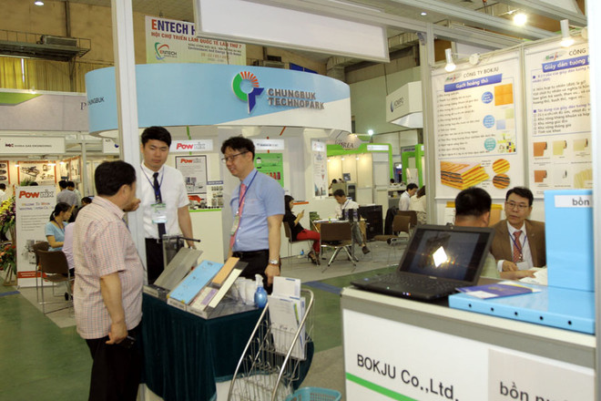 Trình diễn công nghệ tiên tiến của Hàn Quốc tại Entech 2015 ảnh 2