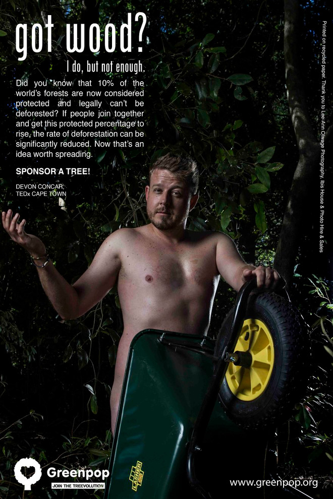 Bỏng mắt với những mỹ nam Nam Phi khỏa thân vì môi trường ảnh 14