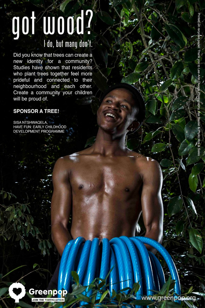 Bỏng mắt với những mỹ nam Nam Phi khỏa thân vì môi trường ảnh 16