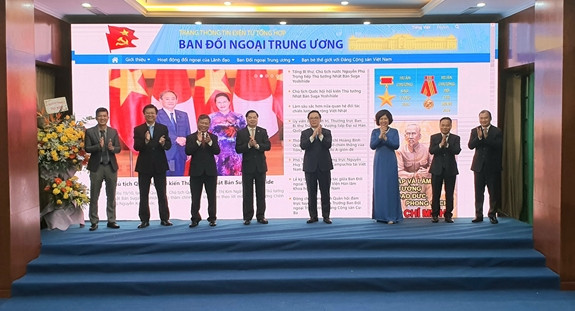 Khai trương Trang thông tin điện tử tổng hợp Ban Đối ngoại Trung ương ảnh 1