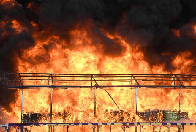 Thái Lan và Myanmar tiêu hủy lượng ma túy trị giá hơn 1 tỷ USD ảnh 1