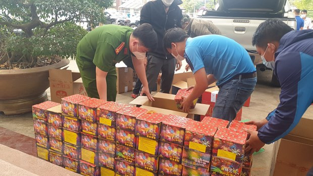 Tây Ninh: Bắt giữ thêm hơn 600kg pháo nhập lậu qua biên giới ảnh 1