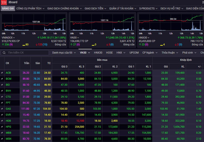 Cổ phiếu vốn hóa lớn phục hồi giúp VN-Index tăng hơn 11 điểm ảnh 1