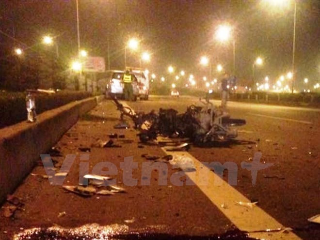 Vụ tai nạn giao thông tại Đại lộ Thăng Long: 1 nạn nhân tử vong ảnh 1