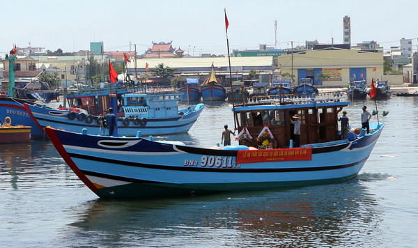Hạ thủy hai tàu cá lớn nhất miền Trung có trị giá gần 10 tỷ đồng ảnh 1
