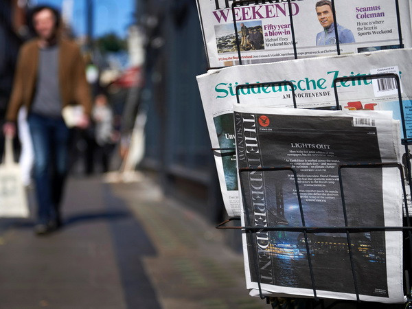 Tờ The Independent của Anh xuất bản số báo in cuối cùng ảnh 1