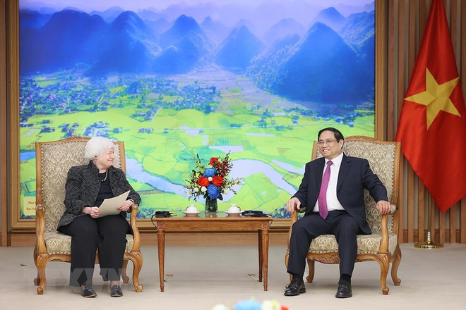 Thủ tướng đề nghị tăng cường kết nối hai nền kinh tế Việt Nam-Hoa Kỳ ảnh 2