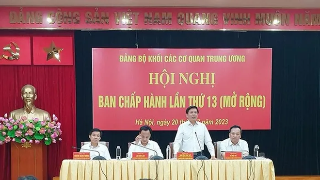 Đảng bộ Khối các cơ quan TW: Lấy phiếu tín nhiệm là đổi mới quan trọng ảnh 2