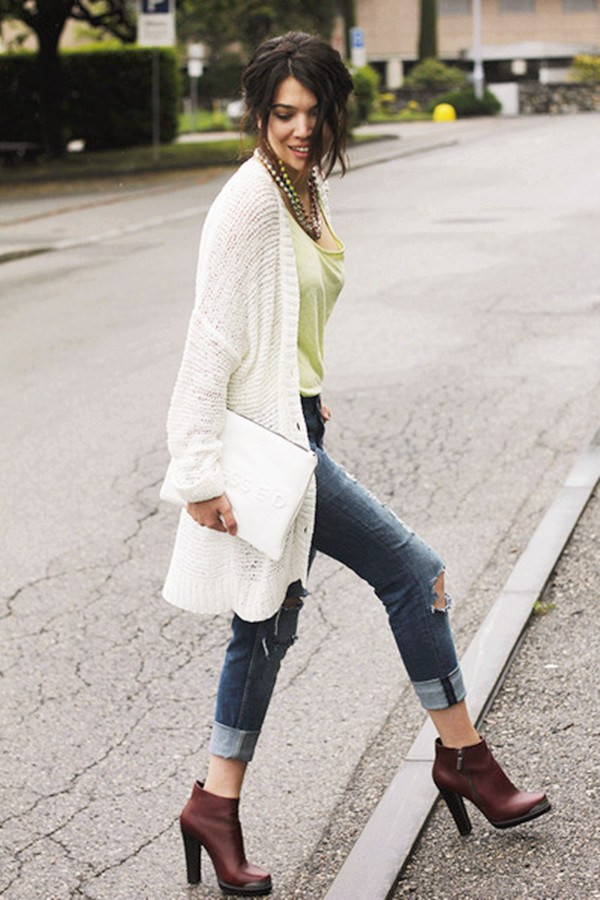 Phối đồ với áo khoác cardigan - Lựa chọn tuyệt vời đón thu về ảnh 4