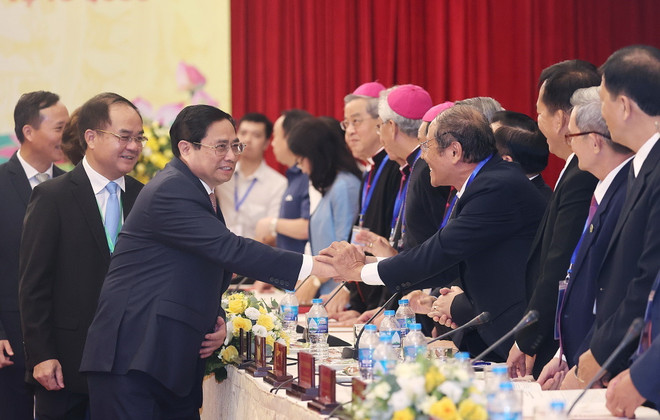 Thủ tướng: Tôn giáo luôn đồng hành cùng dân tộc, đất nước ảnh 1