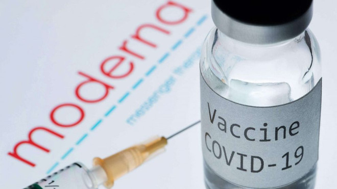 Vaccine ngừa COVID-19 của Moderna. (Nguồn: AFP) Moderna, GAVI ký hợp đồng cung cấp vaccine COVID-19 mới với giá thấp ảnh 1