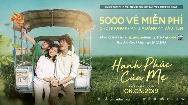 Phát miễn phí 5000 vé xem phim 'Hạnh phúc của mẹ' trong dịp 8/3 ảnh 1