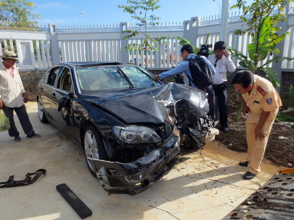 Tạm giam Thượng úy Cảnh sát gây tai nạn làm 2 người chết ảnh 1