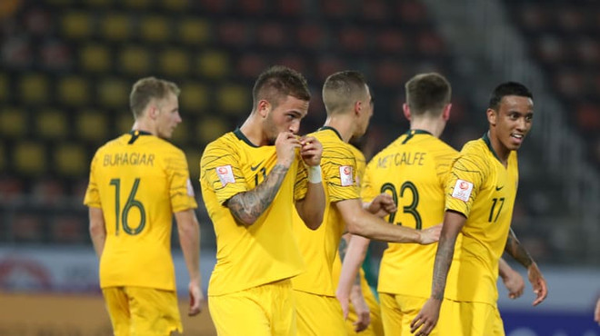U23 Australia là thử thách không dễ dàng với chủ nhà. (Nguồn: AFC) Lịch trực tiếp: U23 Thái Lan tiếp tục gây sốc, sớm giành vé đi tiếp? ảnh 2