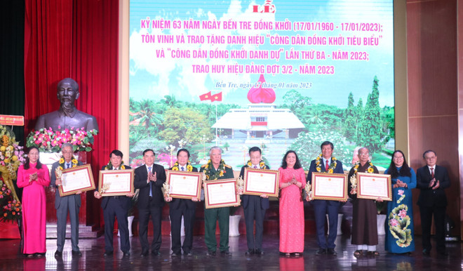 Bến Tre: Kỷ niệm thành lập Đảng, tiếp nối truyền thống Đồng Khởi ảnh 1