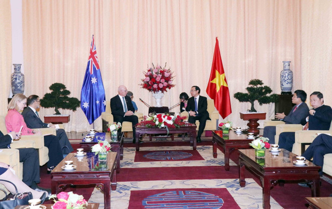 Lãnh đạo Thành phố Hồ Chí Minh tiếp Toàn quyền Australia ảnh 2
