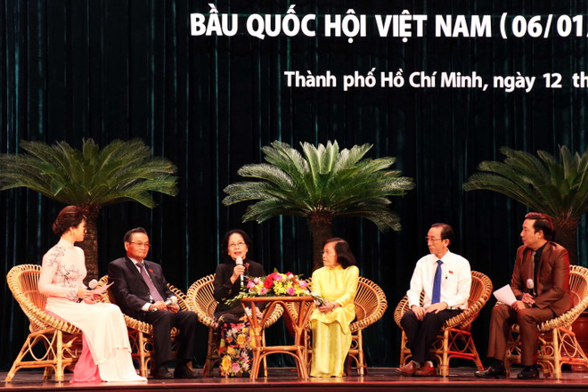 TP.HCM gặp mặt kỷ niệm 75 năm Ngày Tổng tuyển cử đầu tiên ảnh 1