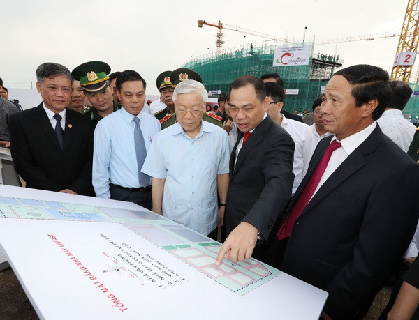 Tổng Bí thư Nguyễn Phú Trọng thăm và làm việc tại thành phố Hải Phòng ảnh 2