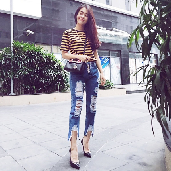 Phong cách thời thượng của tín đồ thời trang Việt ngày giao mùa ảnh 12