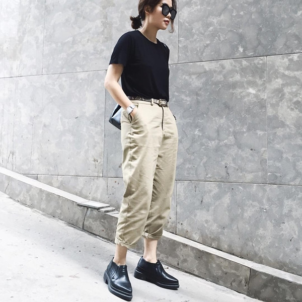 Phong cách thời thượng của tín đồ thời trang Việt ngày giao mùa ảnh 6