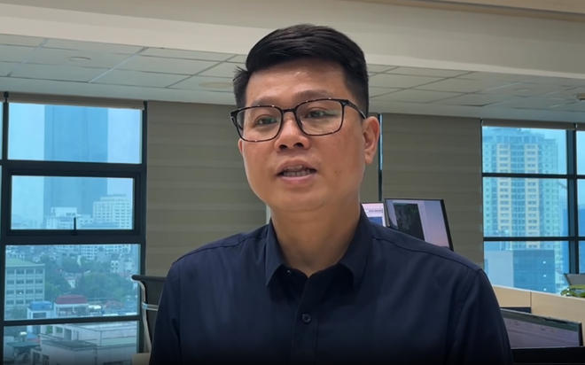 Ông Nguyễn Hữu Thành - Phó Trưởng phòng Dự báo thời tiết Trung tâm Dự báo Khí tượng Thủy văn Quốc gia. (Ảnh: PV/Vietnam+) vnp_ong thanh.PNG