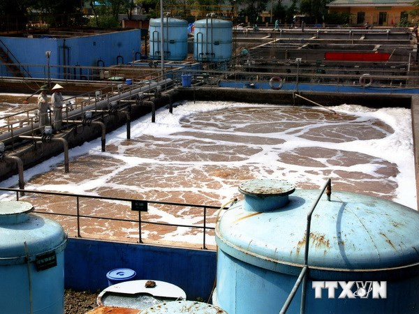 Hà Nội đưa vào sử dụng hệ thống xử lý phân bùn bể phốt đầu tiên ảnh 1