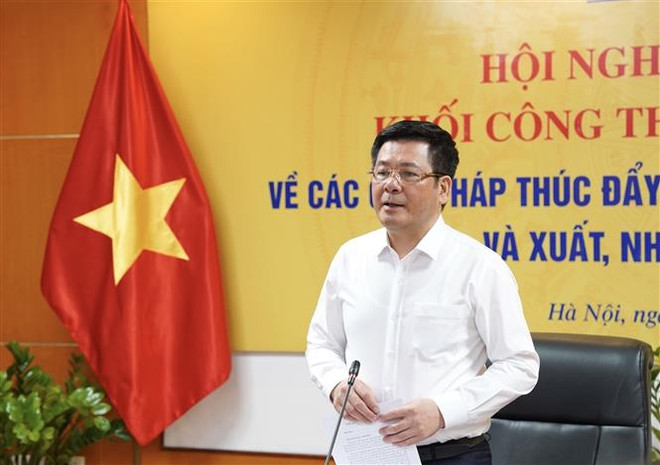 Bộ trưởng Bộ Công Thương Nguyễn Hồng Diên. (Ảnh: TTXVN phát) Việt Nam là đối tác thương mại lớn nhất trong ASEAN của Trung Quốc ảnh 1