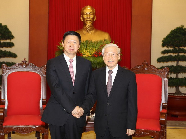 Tổng Bí thư tiếp Đặc phái viên của Tổng Bí thư, Chủ tịch Trung Quốc ảnh 1