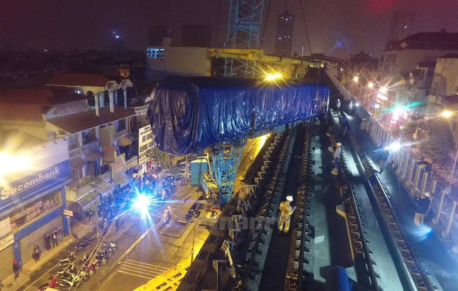 Đường sắt Cát Linh-Hà Đông sẽ được khai thác trong quý 1 năm 2018 ảnh 1