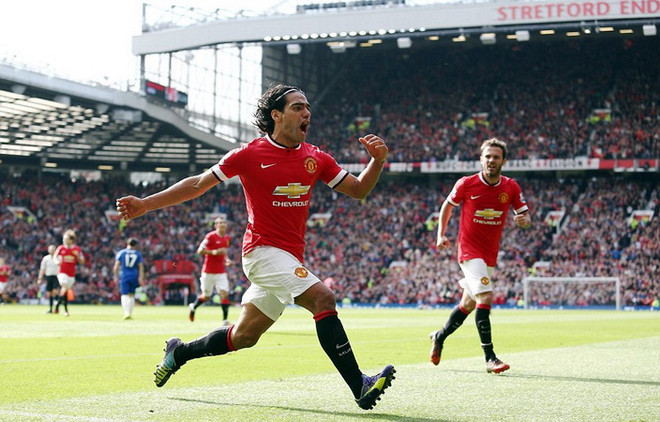 Man Utd - Everton 2-1: Di Maria và Falcao đưa Quỷ đỏ vào tốp 4 ảnh 1