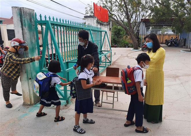 Ninh Thuận, Tiền Giang đảm bảo an toàn cho học sinh đến trường ảnh 1