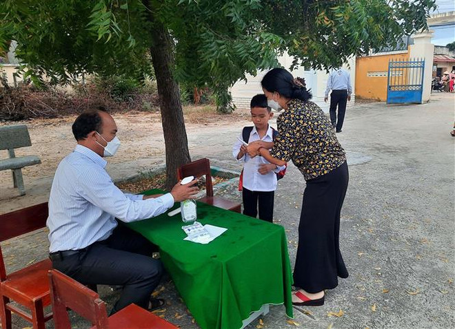 Ninh Thuận, Tiền Giang đảm bảo an toàn cho học sinh đến trường ảnh 2
