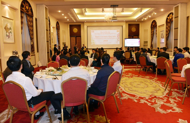 Giao lưu đầu Xuân giữa hai Đại Sứ quán Việt Nam-Lào tại Bắc Kinh ảnh 2