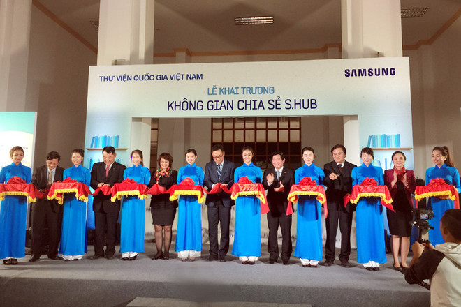 Miễn phí "Không gian chia sẻ" của Samsung ở Thư viện Quốc gia Hà Nội ảnh 1